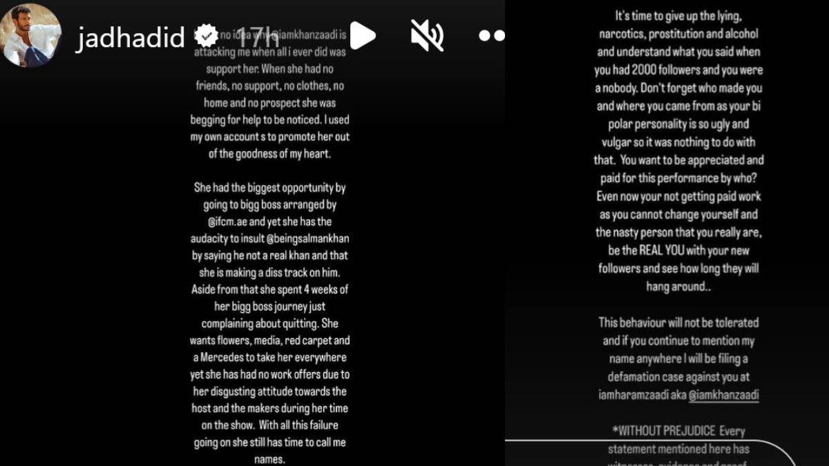 Jad Hadid on Khanzadi